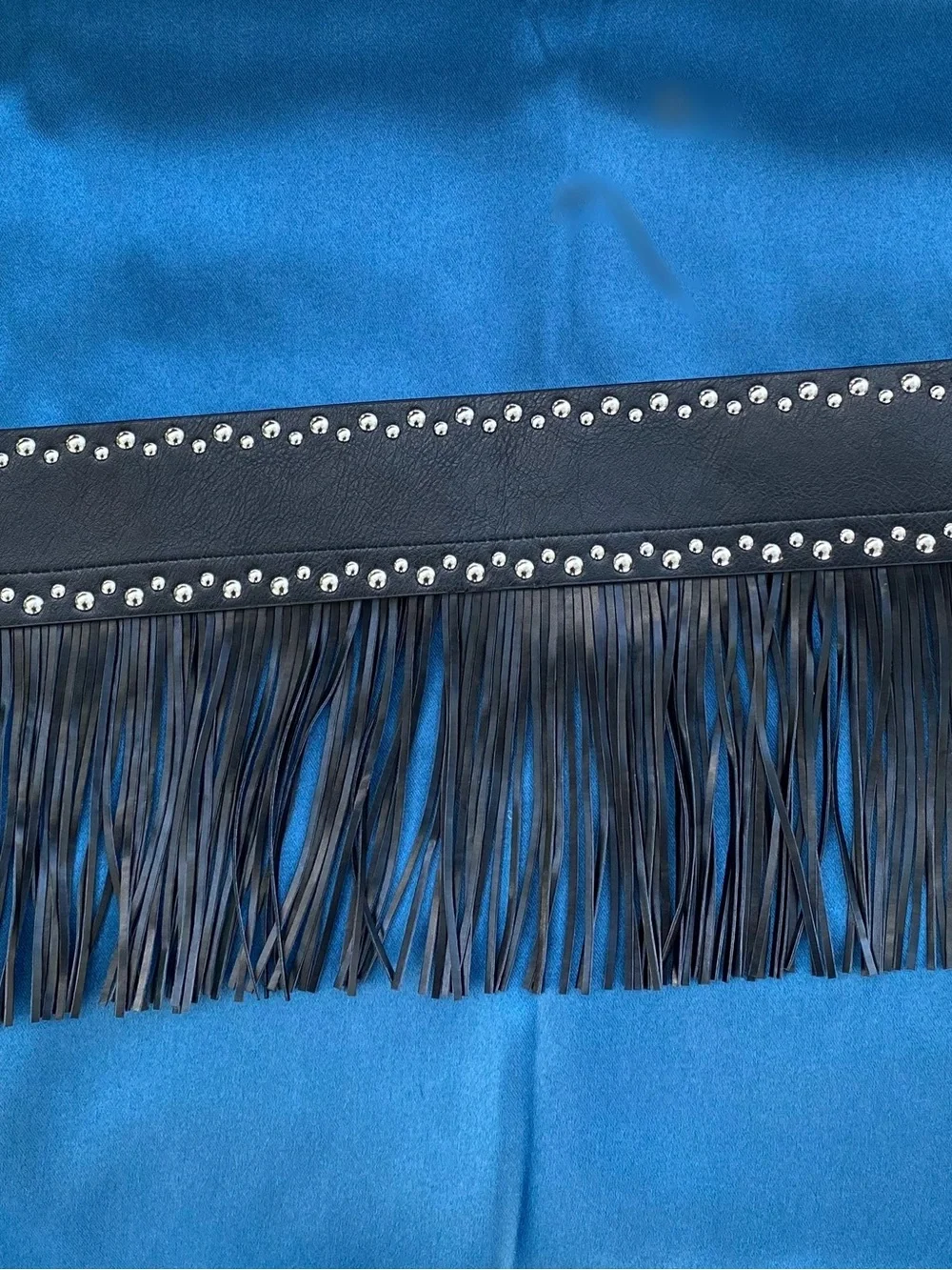 Festival Fringe Studded Hip Belt 32-34 Medium